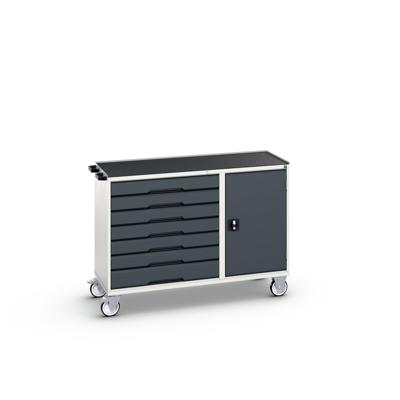 Bott Verso Montagewagen | 7 Lades | 1 Deur | Afrolrand | RAL 7016 - 16927158.19
