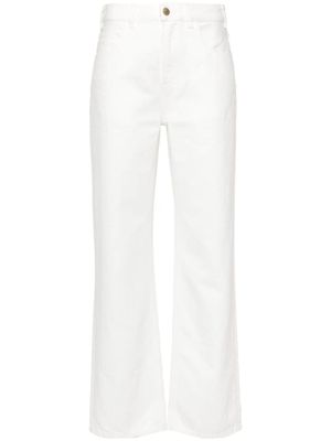 Chloé x Levi's jean évasé à taille basse - Blanc