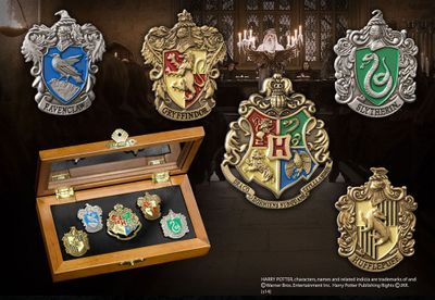Harry Potter Pin Collection Hogwarts Houses (5) Harry Potter Pin Collection Hogwarts Houses (5)