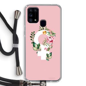 Venus: Samsung Galaxy M31 Transparant Hoesje met koord
