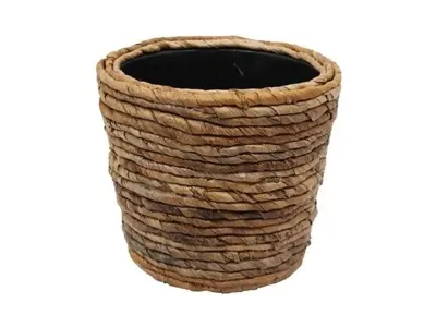 Drypot abaca d30h25cm bruin