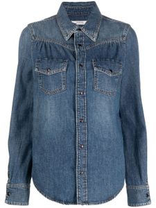 Dorothee Schumacher chemise en jean à poches plaquées - Bleu