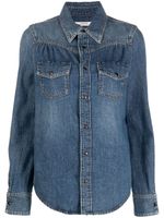 Dorothee Schumacher chemise en jean à poches plaquées - Bleu