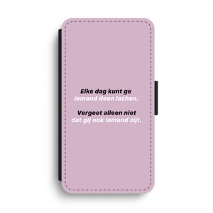 gij zijt ook iemand: iPhone XS Max Flip Hoesje