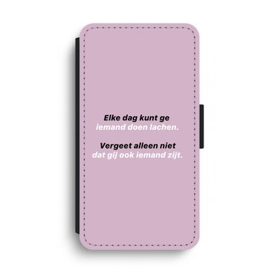 gij zijt ook iemand: iPhone XS Max Flip Hoesje