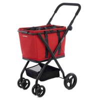 Winkelwagen Carlett CUBE S RUBY Rood