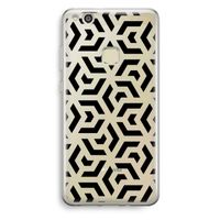 Crazy pattern: Huawei Ascend P10 Lite Transparant Hoesje