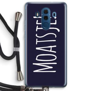 Moatsje!: Huawei Mate 10 Pro Transparant Hoesje met koord