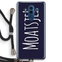 Moatsje!: Huawei Mate 10 Pro Transparant Hoesje met koord