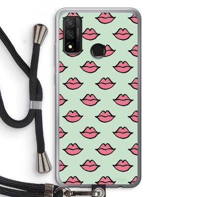 Lipjes: Huawei P Smart (2020) Transparant Hoesje met koord