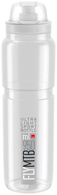 ELITE Bottle fly mtb 950ml clear/grey
