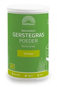 Mattisson HealthStyle Biologische Gerstegras Poeder