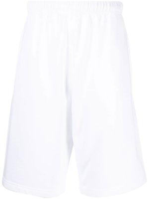 Kenzo short de sport à logo brodé - Blanc
