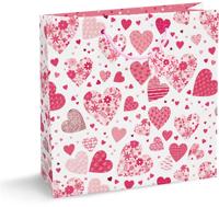 Geschenkzak Listen To Your Heart, voor fles, 9 x 36 x 13 cm