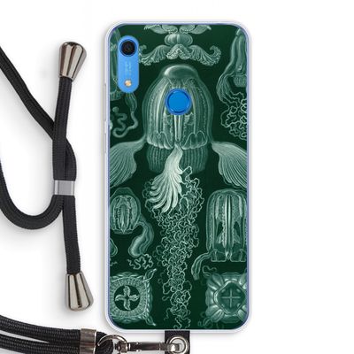Haeckel Cubomedusae: Huawei Y6s Transparant Hoesje met koord