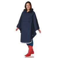 Rain cape dark navy