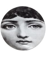 Fornasetti assiette "Tema e variazioni" - Blanc