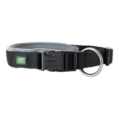 Hondenhalsband Hunter Neopren Vario Zwart (28-30 cm)