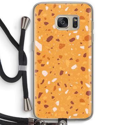 Terrazzo N°24: Samsung Galaxy S7 Transparant Hoesje met koord