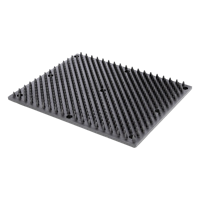 Borstelmat voor Paard, Kalf, Geit 40 x 30 cm