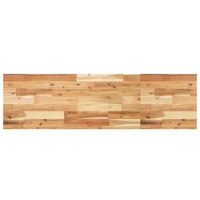 Wastafelblad met olieafwerking 120x40x4 cm massief acaciahout