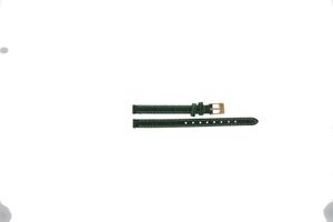 Lacoste horlogeband 2000557 / LC-39-3-34-0188 Leder Groen 8mm + wit stiksel