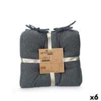 Kussenset Gift Decor Grijs 40 x 40 x 7 cm 2 Onderdelen (6 Stuks)