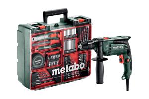 Metabo SBE 650 Klopboormachine | Mobiele werkplaats | Set | 650 Watt | 10 Nm | In kunststof koffer - 600742870