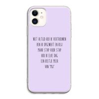 Zelfvertrouwen: iPhone 11 Transparant Hoesje