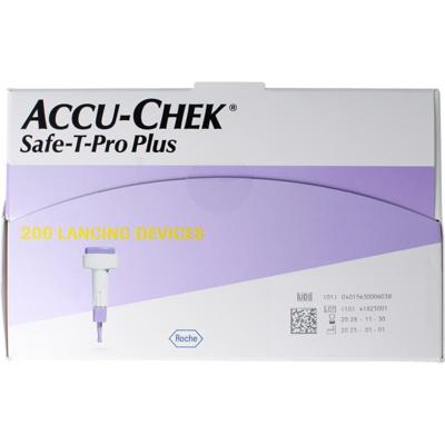 Accu Chek Safe T-pro plus lancetten