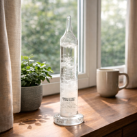 Stormglas 28 cm - Admiral Fitzroy - Luxe Weersvoorspeller in Giftbox