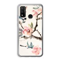 Japanse bloemen: Huawei P Smart (2020) Transparant Hoesje