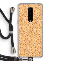 Camouflage: OnePlus 8 Transparant Hoesje met koord Camouflage: OnePlus 8 Transparant Hoesje met koord