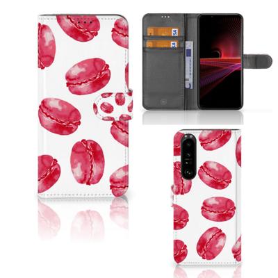 Sony Xperia 1 III | Book Cover | Pink Macarons