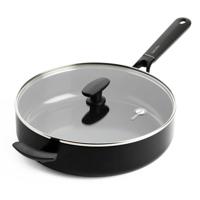 GreenPan smart collection keramische stoofpan met deksel 28 cm zwart