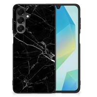Samsung Galaxy A16 5G/4G Marmeren Print Telefoonhoesje Marmer Zwart - Origineel Cadeau Vader