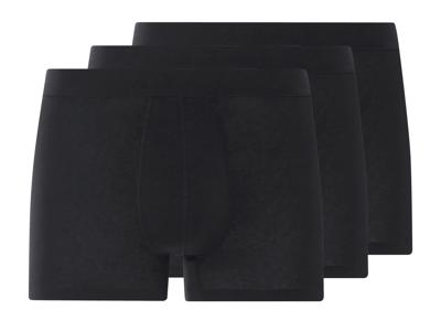LIVERGY 3 heren boxers (Zwart, M)