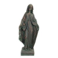 AN MGO VIRGIN MARY MOTHER OF JESUS SCULPTURE AN MGO VIRGIN MARY MOTHER OF JESUS SCULPTURE