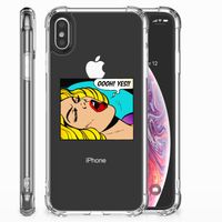 Apple iPhone X | Xs Anti Shock Bumper Case Popart Oh Yes - thumbnail