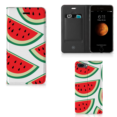 Apple iPhone 7 Plus | 8 Plus | Flip Style Cover | Watermelons