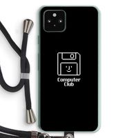 Hello: Pixel 5a 5G Transparant Hoesje met koord