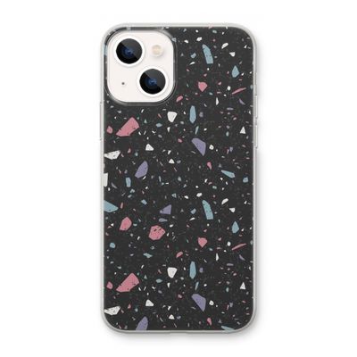 Terrazzo N°16: iPhone 13 mini Transparant Hoesje