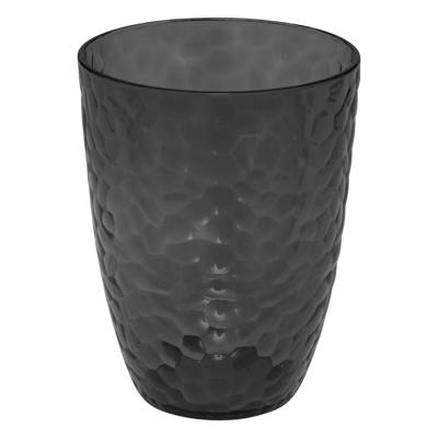 Drinkglas Estiva - grijs transparant - onbreekbaar kunststof - 380 ml