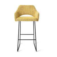 Jesper Home Yanai barkruk H75 Lemon Limes slide black