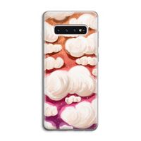 Katoen Wolken: Samsung Galaxy S10 4G Transparant Hoesje