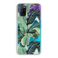 Bananenbladeren: Oppo A72 Transparant Hoesje