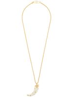 Aurelie Bidermann collier à pendentif lune - Métallisé