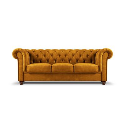 Haluta - 3-zitsbank Poekie - 224x90x80 - Geel