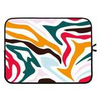 Colored Zebra: Laptop sleeve 15 inch