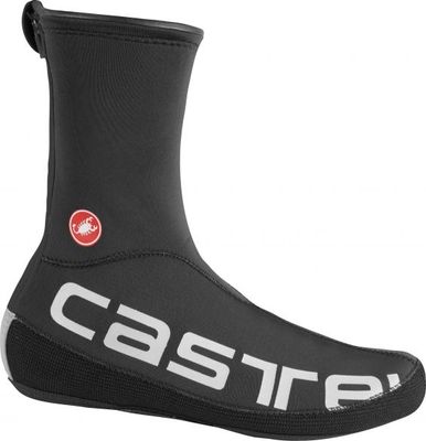 Castelli Diluvio UL overschoenen zwart/zilver heren L-XL